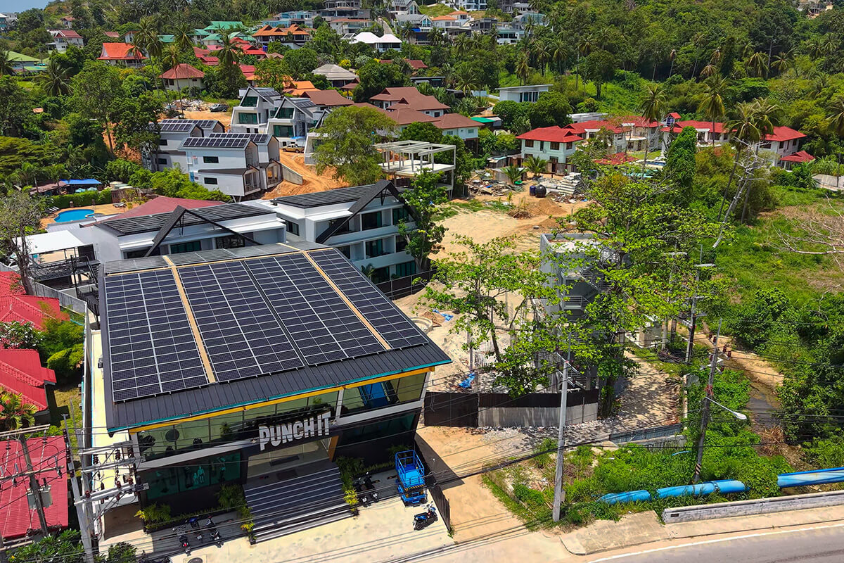 Punch It Goes Solar - A Greener Future for Koh Samui